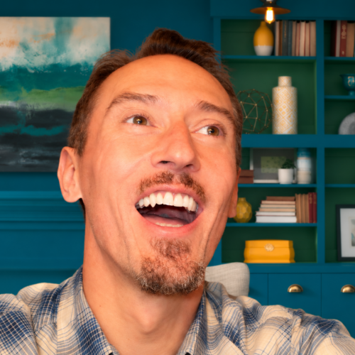 Abraxas Adams laughing