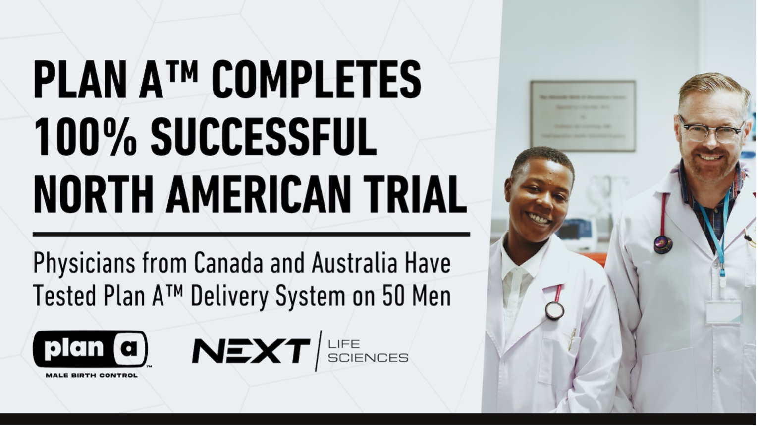Plan A completes 100% successful North American trial